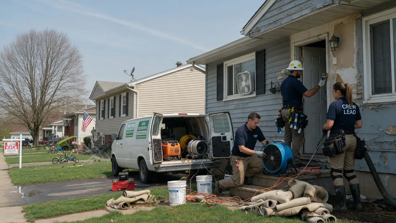 Flood Cleanup in La Porte City, IA near me