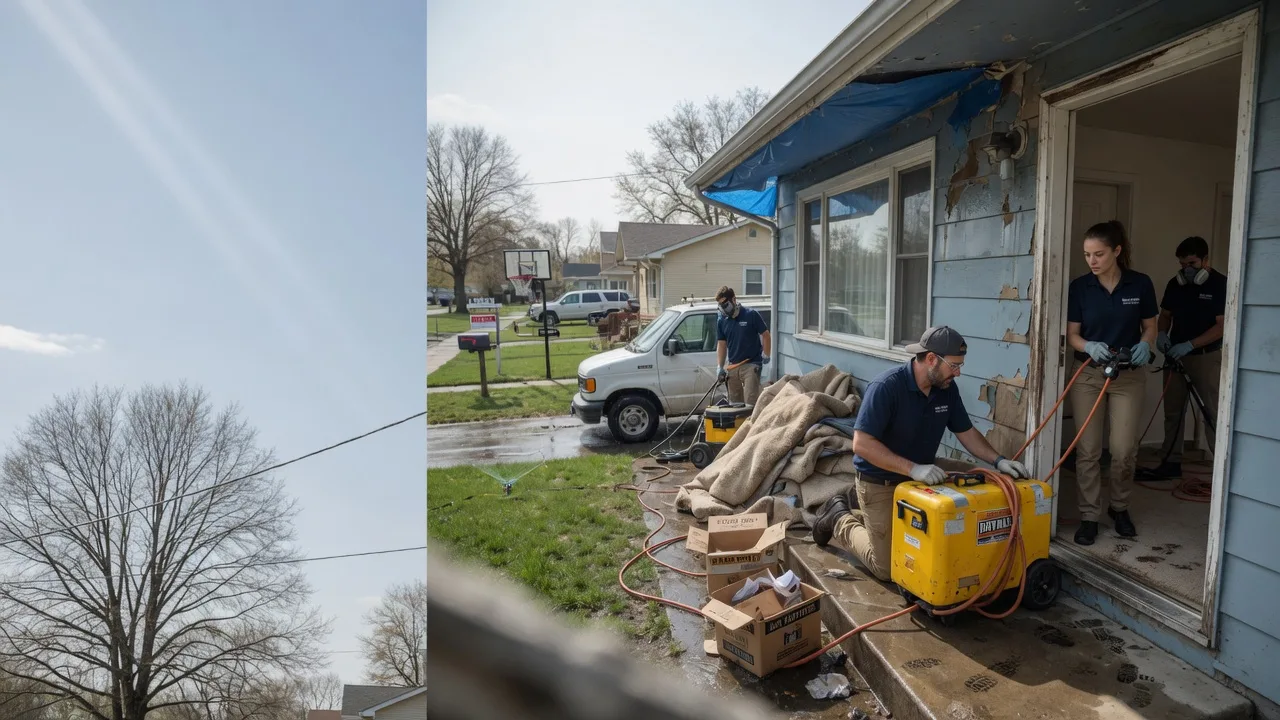 Basement Flood Cleanup in La Porte City, IA near me